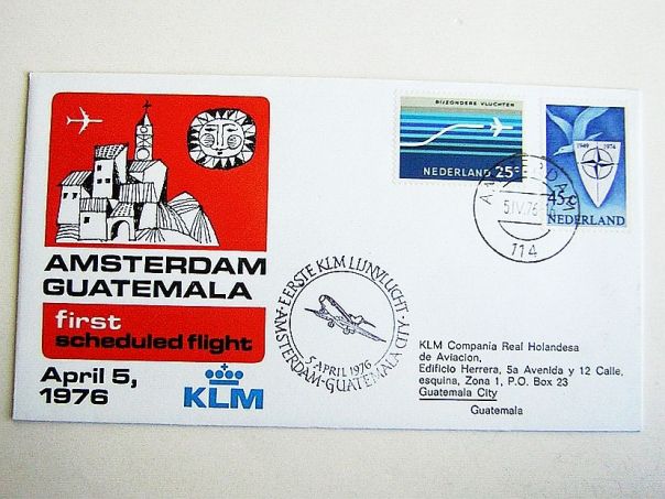 1976 Guatemala KLM - (5327)